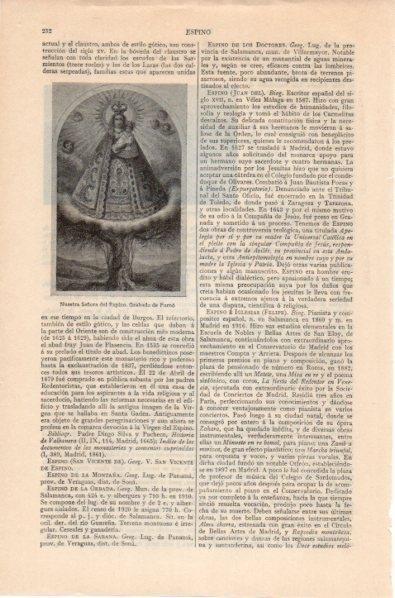 LAMINA V12020: Nuestra Señora del Espino