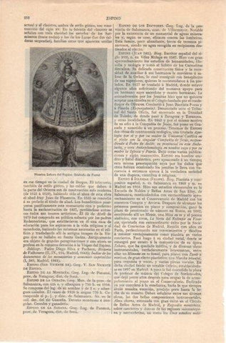 LAMINA V12020: Nuestra Señora del Espino