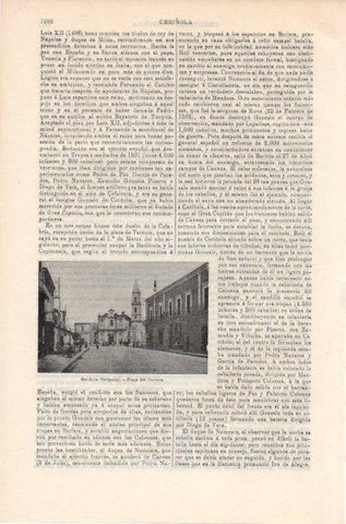 LAMINA V11936: Plaza del Carmen de Cerignola, Italia