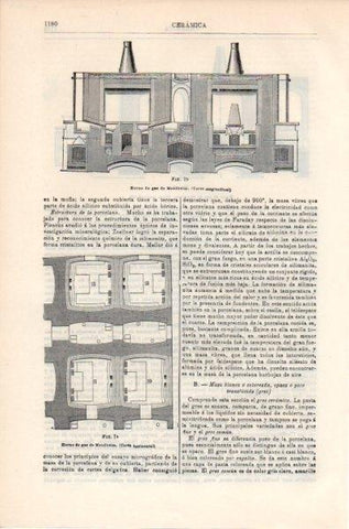LAMINA V11919: Horno de gas Mendheim