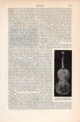 LAMINA V11909: Violin de loza vidriada