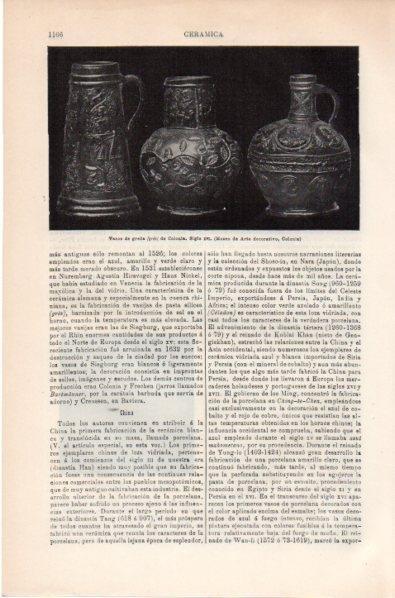 LAMINA V11910: Vasos de greda de Colonia