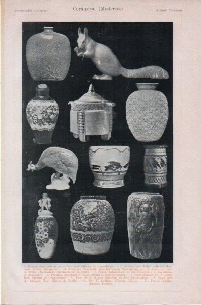 LAMINA V11913: Ceramica moderna