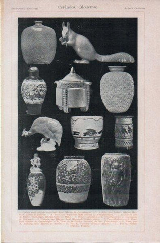 LAMINA V11913: Ceramica moderna