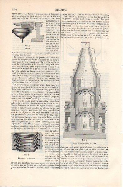 LAMINA V11917: Horno doble calentado con leña