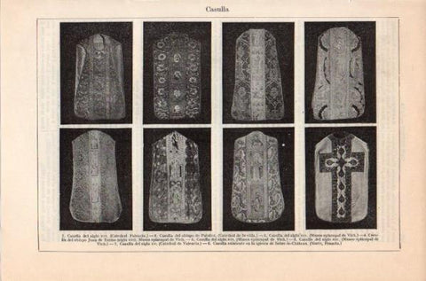 LAMINA V11757: Casullas I