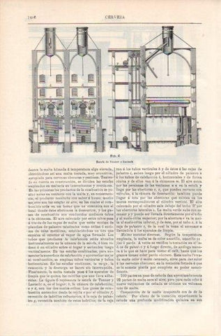 LAMINA V11960: Estufa Tanner y Lactsch