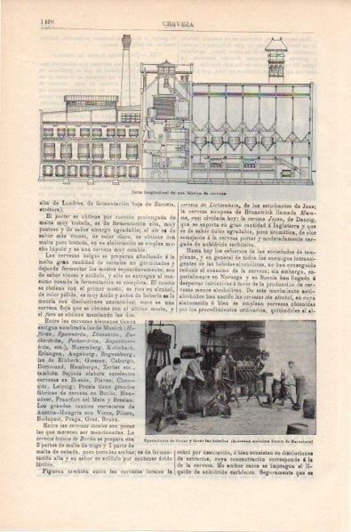LAMINA V11964: Trabajadores de la fabrica Damm de Barcelona