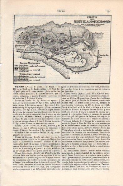 LAMINA V11943: Croquis de la posicion del Campo de Cerro Goro