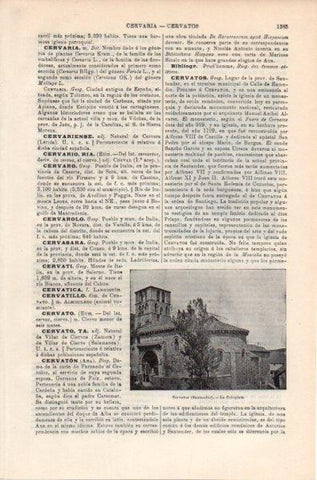 LAMINA V11955: Colegiata de Cervatos, Santander