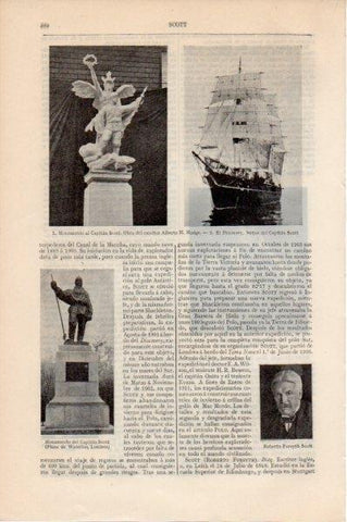 LAMINA V11561: Monumento al Capitan Scott