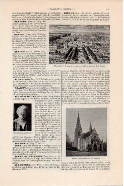 LAMINA V11555: Iglesia de Sceaux, Francia