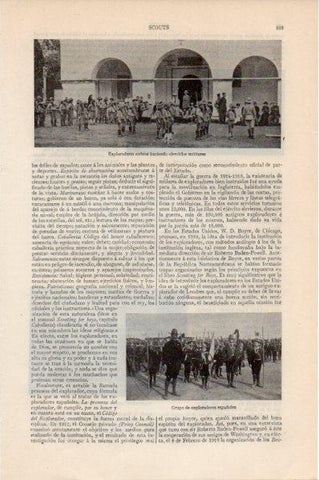 LAMINA V11564: Exploradores serbios
