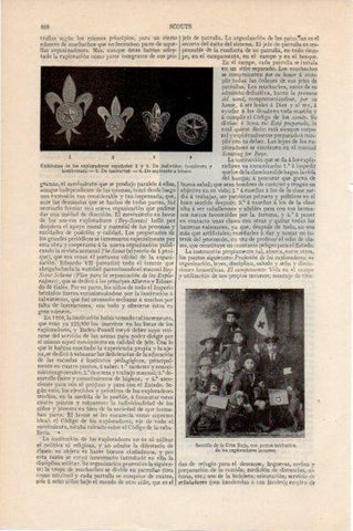 LAMINA V11563: Emblemas de los exploradores españoles