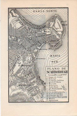 LAMINA V11554: Plano de Scarborough