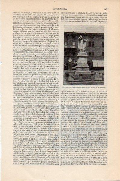 LAMINA V11547: Monumento a Savonarola en Ferrara