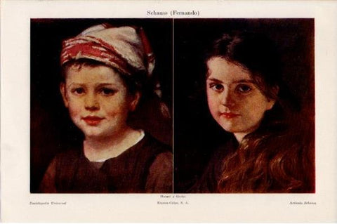 LAMINA V11573: Hansel y Gretel, por F. Schauss