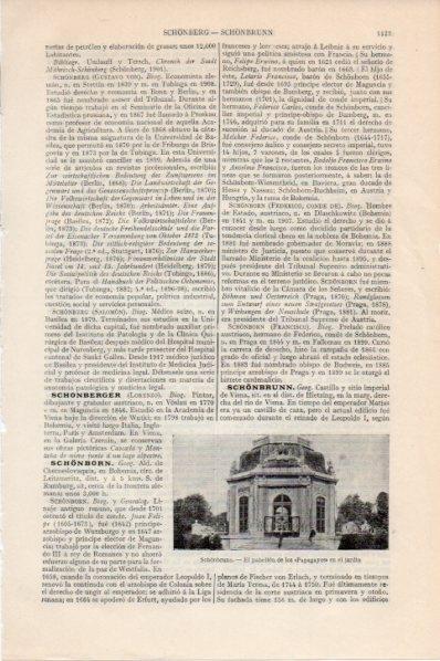 LAMINA V11598: Pabellon de los Papagayos en Schonbrunn