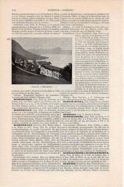 LAMINA V11599: Vista de Schoneck, Alemania