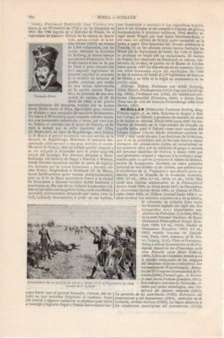 LAMINA V11579: Fusilamiento de los oficiales de Schill, por F. Lutzow