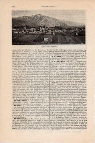 LAMINA V11585: Vista panoramica de Schio