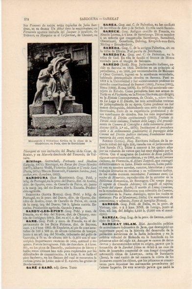LAMINA V11487: Monumento a Victoriano Sardou en Paris