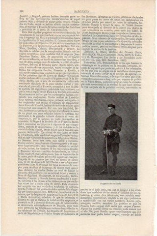 LAMINA V11493: Sargento de artilleria