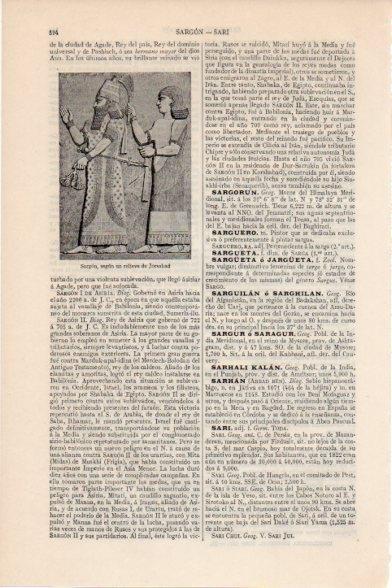 LAMINA V11494: Sargon, relieve de Jorsabad