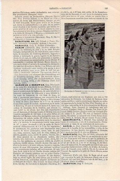LAMINA V11473: Muchachas de Sarawak, Malasia
