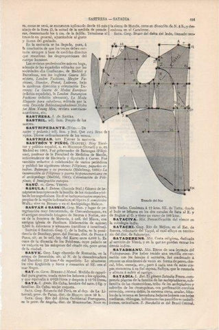 LAMINA V11520: Patron del trazado del frac