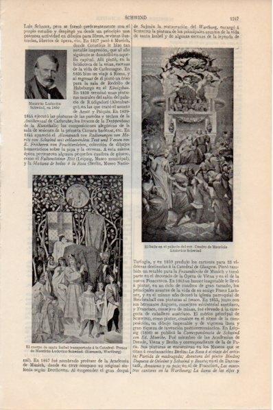 LAMINA V11610: Obras de Ludovico Schwind