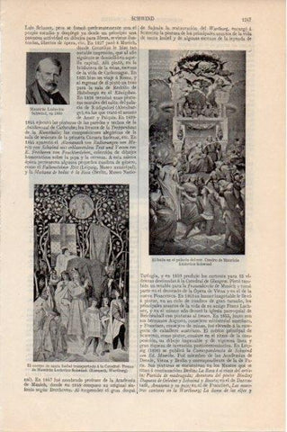 LAMINA V11610: Obras de Ludovico Schwind