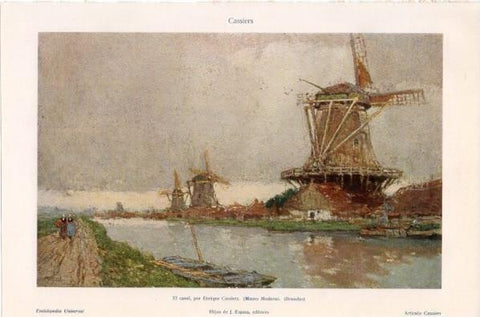 LAMINA V11708: El canal, por E. Cassiers