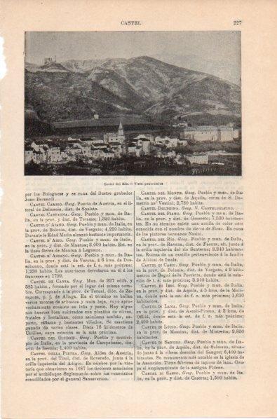 LAMINA V11713: Vista de Castel del Rio