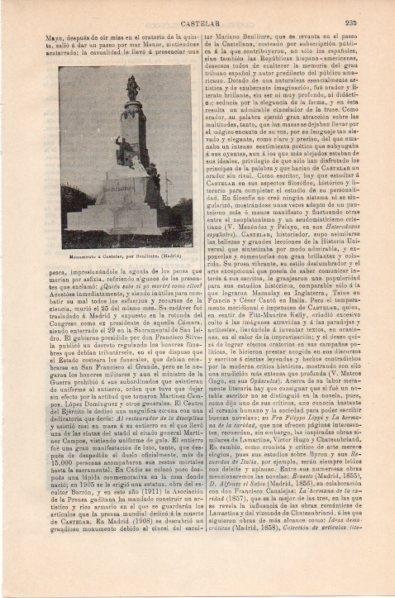 LAMINA V11714: Monumento a Castelar en Madrid
