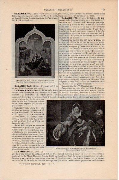 LAMINA V11688: Casamiento mistico de santa Catalina por L. Lotto