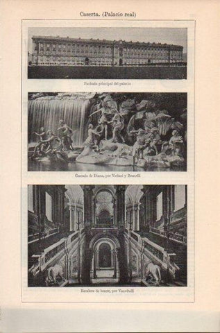 LAMINA V11697: Palacio Real de Caserta
