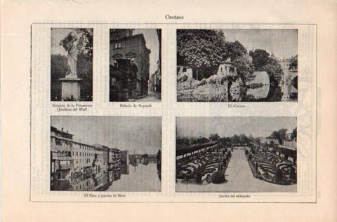 LAMINA V11745: Vistas de Castres, Francia