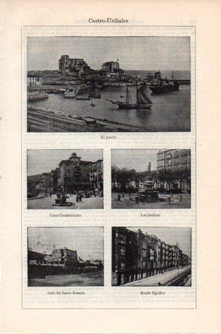 LAMINA V11752: Vistas de Castro Urdiales
