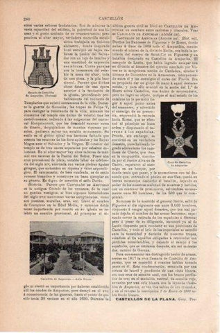 LAMINA V11724: Asilo Duran en Castello d'Ampuries