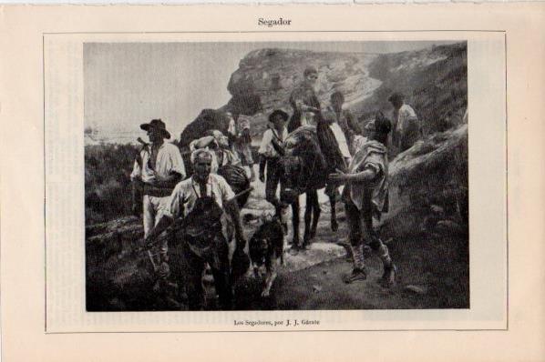 LAMINA V11643: Los Segadores, por J. J. Garate