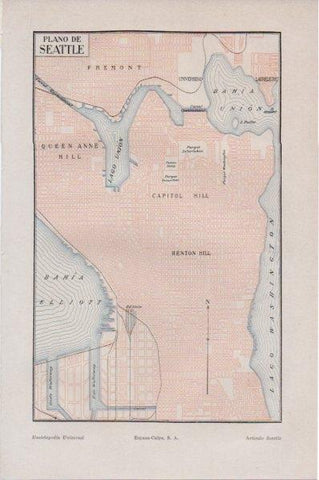 LAMINA V11613: Plano de Seattle