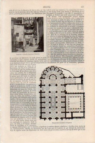 LAMINA V11658: El Rastrillo de Segovia