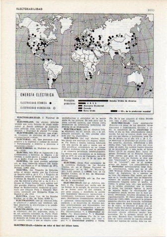 LAMINA V12364: Mapa de los principales productores de energia electrica