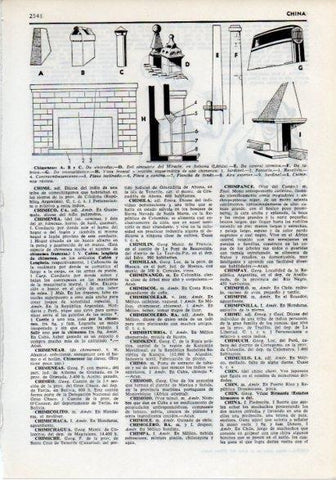 LAMINA V12298: Tipos de chimeneas