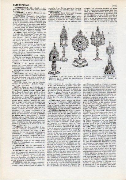 LAMINA V12290: Custodias de Catedrales