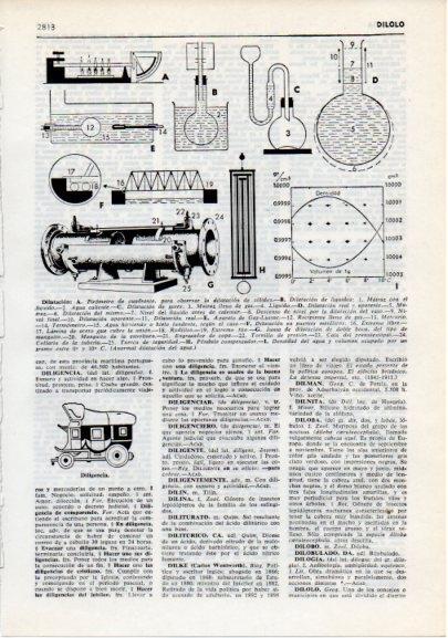 LAMINA V12335: Dilatacion y diligencia