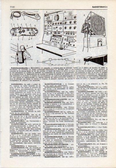 LAMINA V12493: Radiotelecomunicacion
