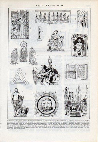 LAMINA V12516: Arte religioso