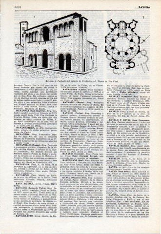 LAMINA V12502: Palacio de Teodorico en Ravena 